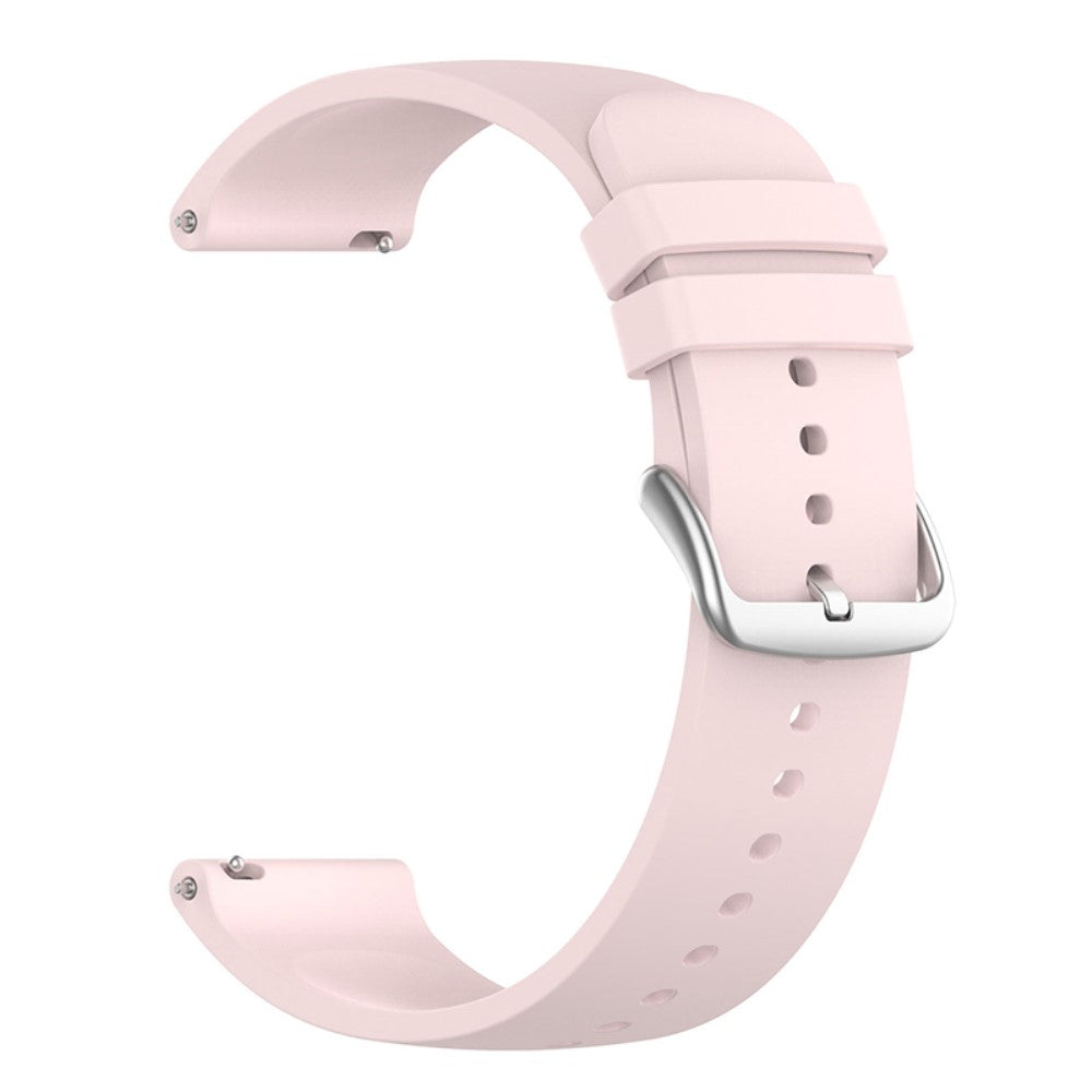 Super Slidstærk Silikone Universal Rem passer til Smartwatch - Pink#serie_9