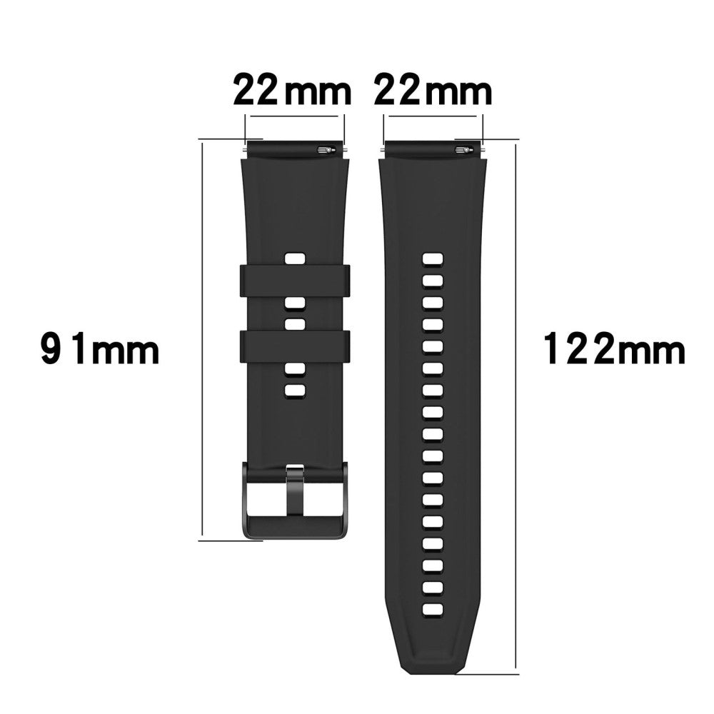 Vildt Sejt Silikone Universal Rem passer til Smartwatch - Grøn#serie_3