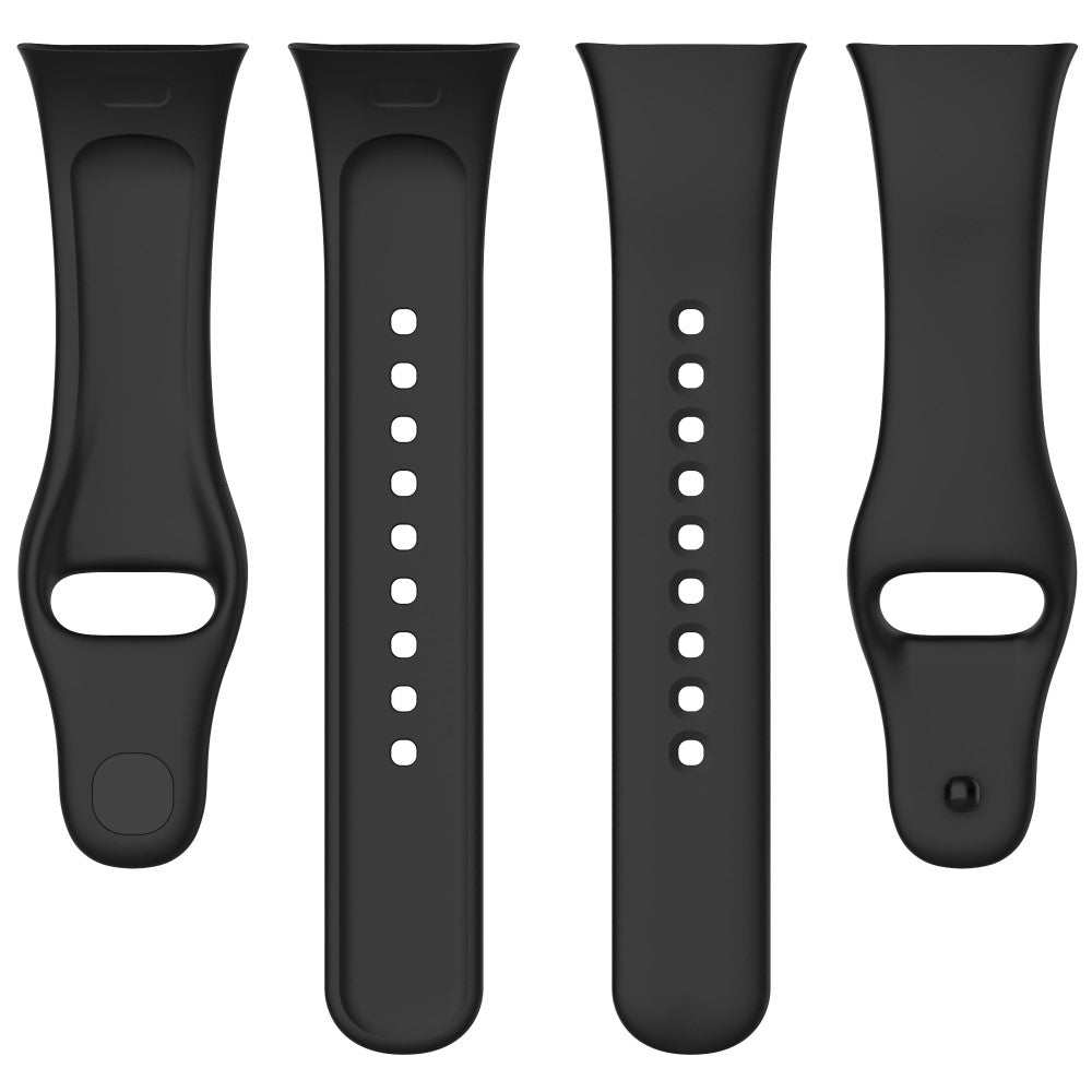 Silikone Universal Rem passer til Xiaomi Redmi Watch 3 / Xiaomi Mi Watch Lite 3 - Sort#serie_1