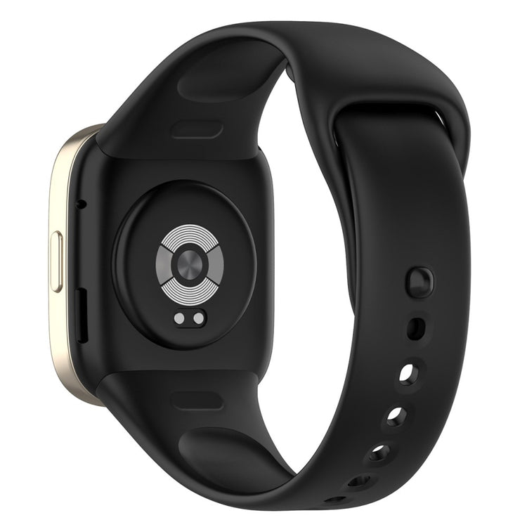 Silikone Universal Rem passer til Xiaomi Redmi Watch 3 / Xiaomi Mi Watch Lite 3 - Sort#serie_1