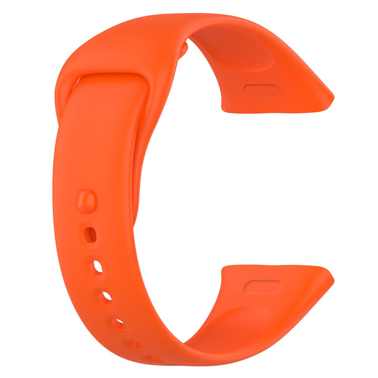 Silikone Universal Rem passer til Xiaomi Redmi Watch 3 / Xiaomi Mi Watch Lite 3 - Orange#serie_4