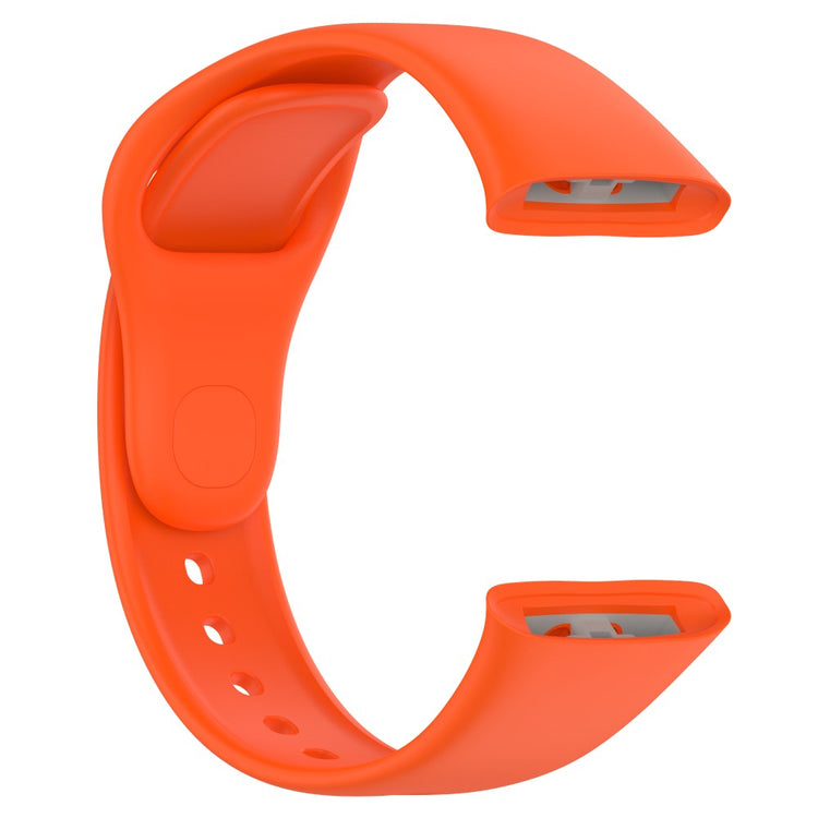 Silikone Universal Rem passer til Xiaomi Redmi Watch 3 / Xiaomi Mi Watch Lite 3 - Orange#serie_4