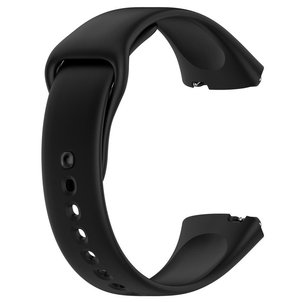 Silikone Universal Rem passer til Xiaomi Redmi Watch 3 Active / Xiaomi Mi Watch Lite 3 - Sort#serie_1