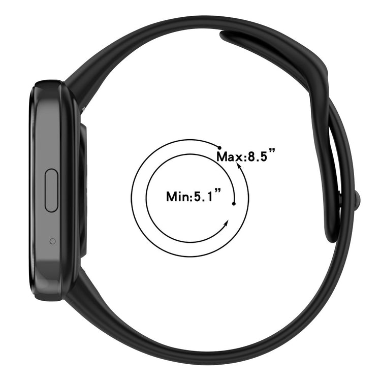 Silikone Universal Rem passer til Xiaomi Redmi Watch 3 Active / Xiaomi Mi Watch Lite 3 - Lilla#serie_11