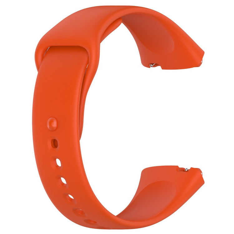 Silikone Universal Rem passer til Xiaomi Redmi Watch 3 Active / Xiaomi Mi Watch Lite 3 - Orange#serie_5