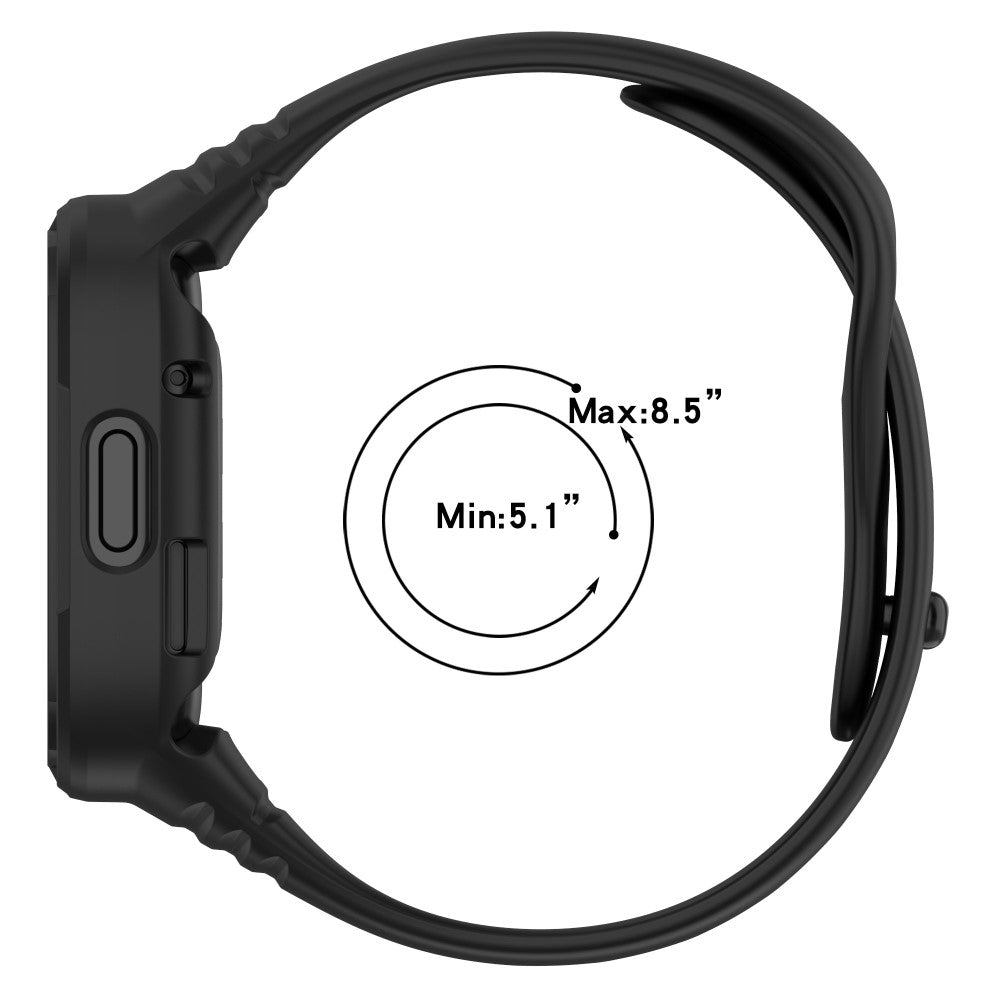 Xiaomi Redmi Watch 3 silicone strap with protective cover - Ink Blue#serie_7