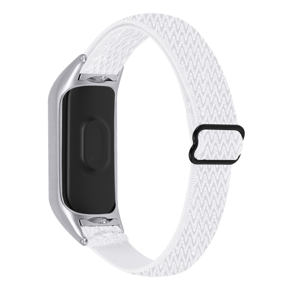 Meget Fantastisk Nylon Rem passer til Xiaomi Smart Band 8 - Hvid#serie_1