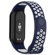 Xiaomi Smart Band 8 dual-color silicone strap - Midnight Blue / White