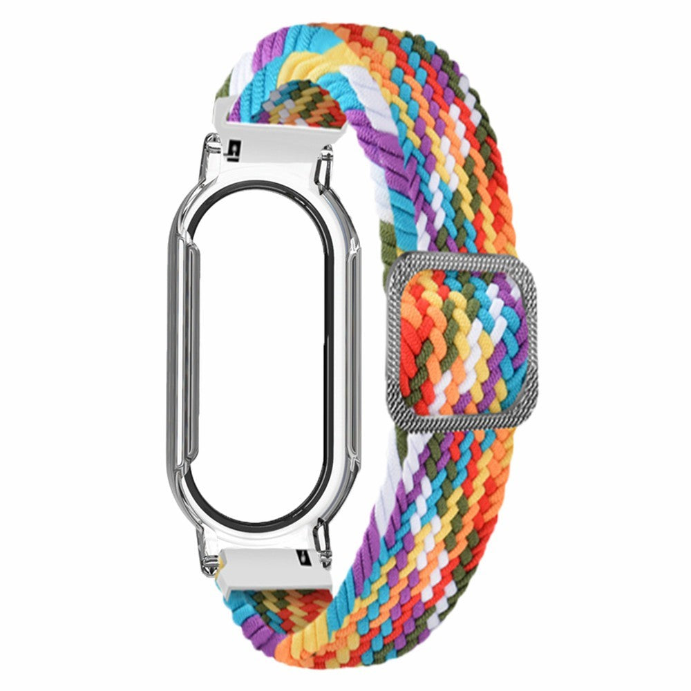 Rigtigt Skøn Nylon Rem passer til Xiaomi Smart Band 8 - Flerfarvet#serie_3