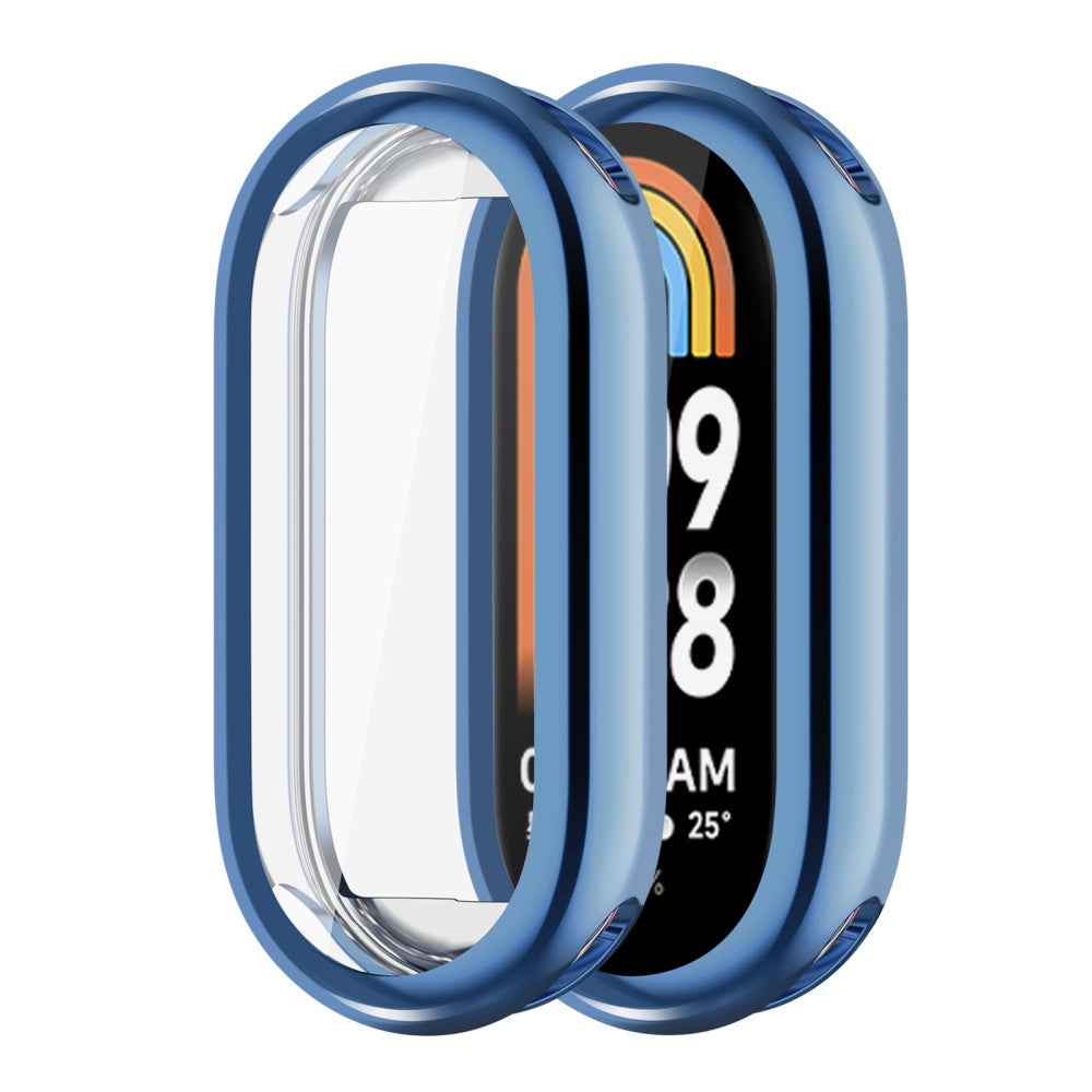 Godt Silikone Cover passer til Xiaomi Smart Band 8 - Blå#serie_3