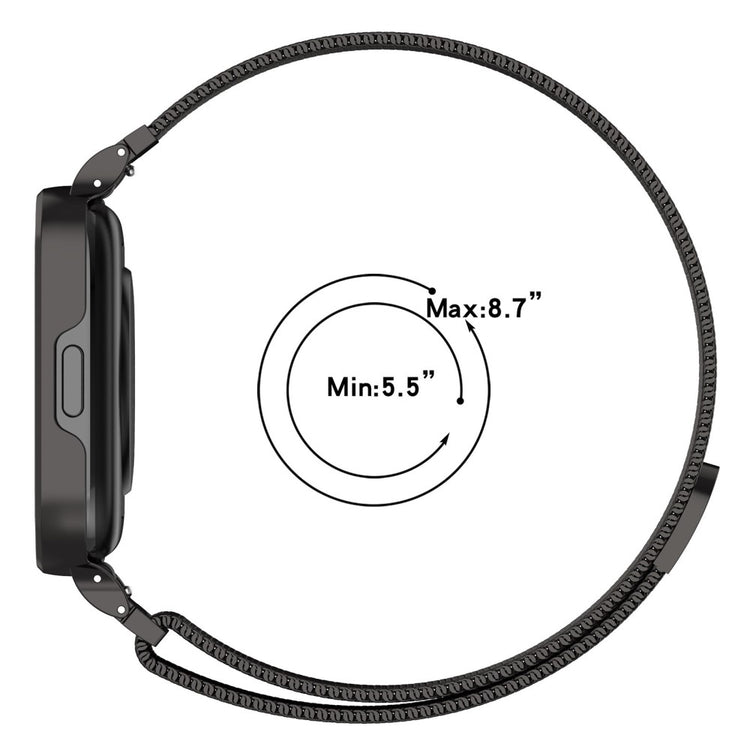 Metal Universal Rem passer til Xiaomi Redmi Watch 3 Active / Xiaomi Mi Watch Lite 3 - Blå#serie_1