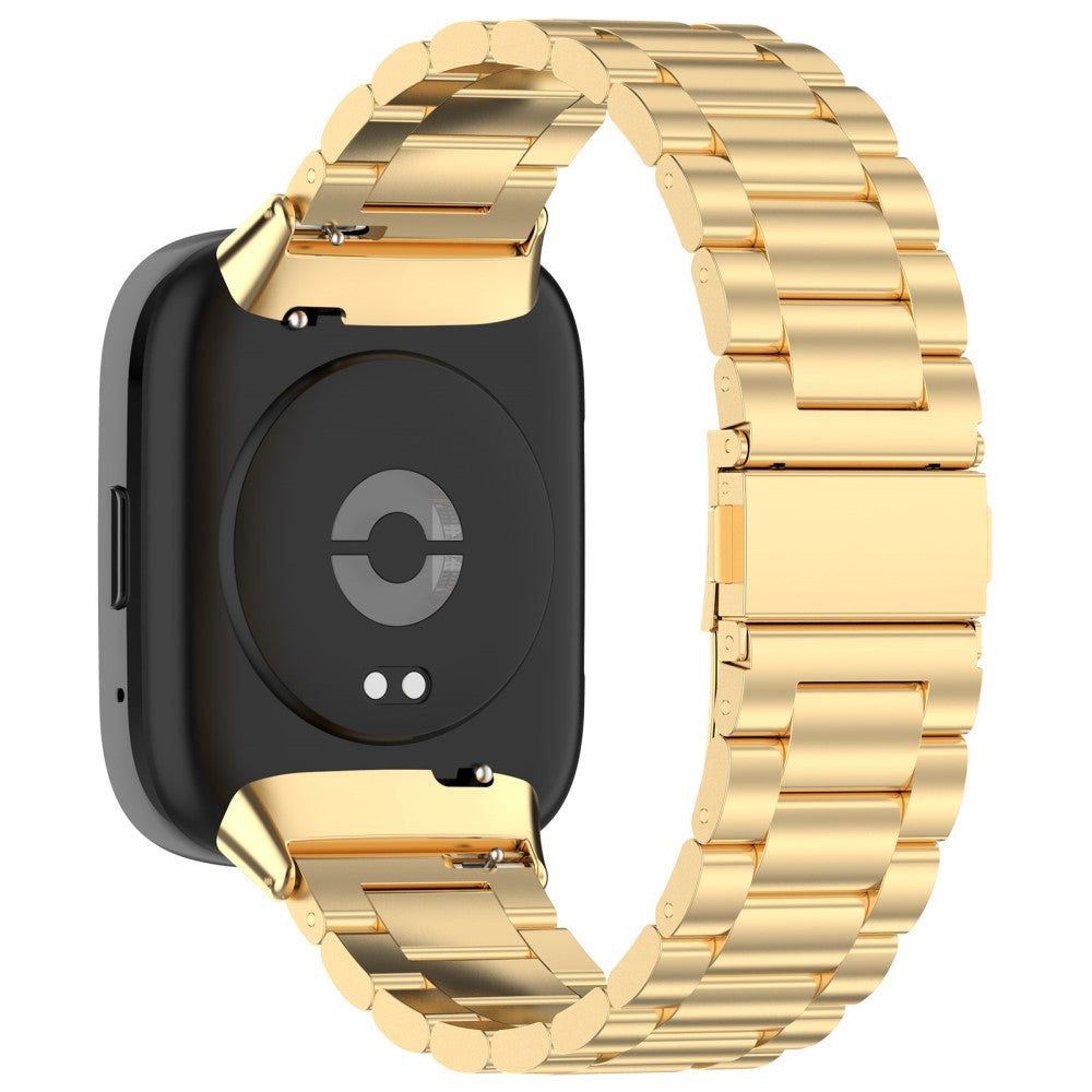 Metal Universal Rem passer til Xiaomi Redmi Watch 3 Active / Xiaomi Mi Watch Lite 3 - Guld#serie_4