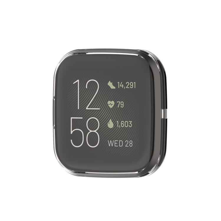 Meget Flot Fitbit Versa 2 Silikone Cover - Grøn#serie_3