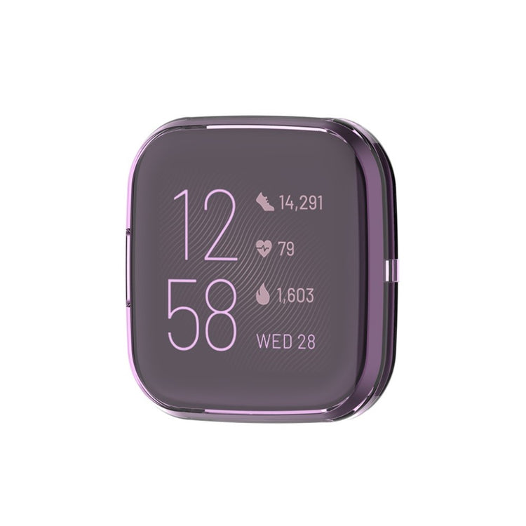 Meget Flot Fitbit Versa 2 Silikone Cover - Lilla#serie_6