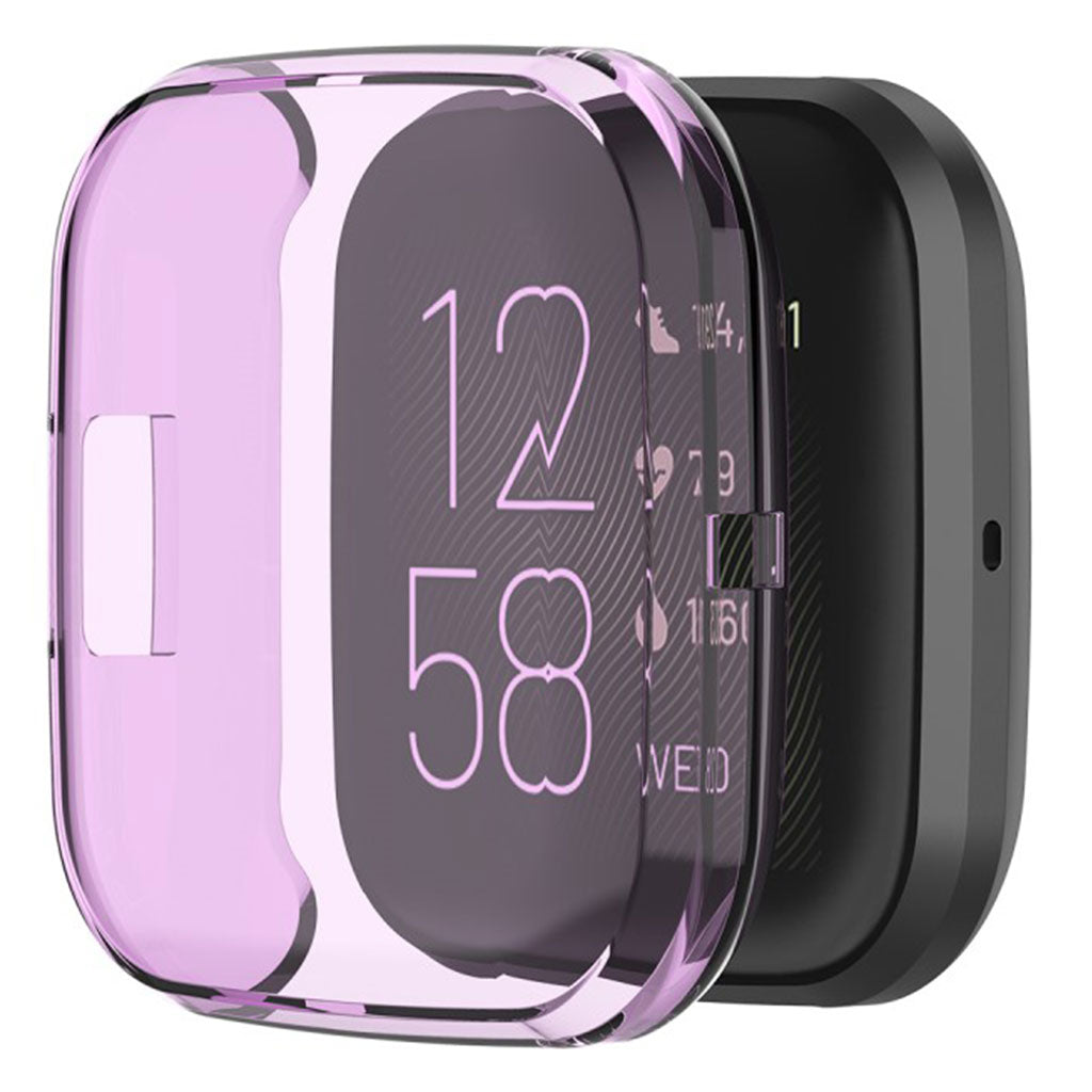 Meget Flot Fitbit Versa 2 Silikone Cover - Lilla#serie_6