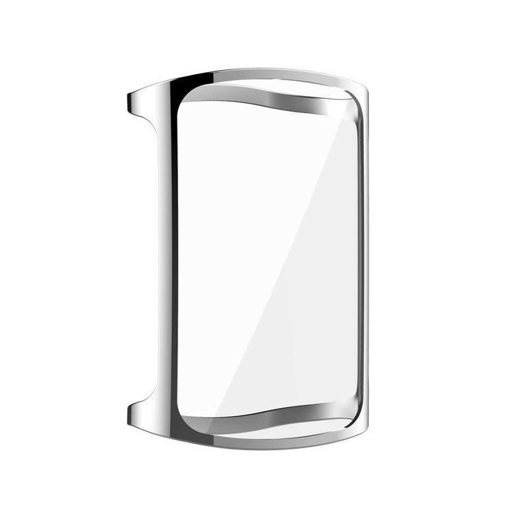 Fed Silikone Cover til Fitbit Charge 5 - Sølv#serie_6