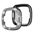 Super Mooi Fitbit Sense 2 / Fitbit Versa 4 Strass en Siliconen / TPU Hoesje