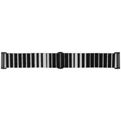 Cool Metal Universal Rem passer til Fitbit Sense 2 / Fitbit Versa 4 - Sort#serie_1