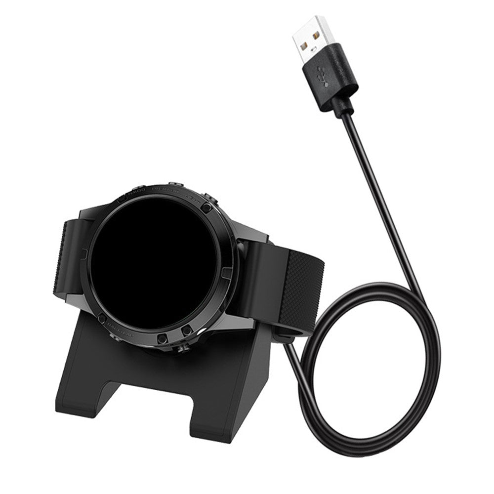 100cm Plastik Universal Garmin USB Opladningskabel - Sort#serie_037