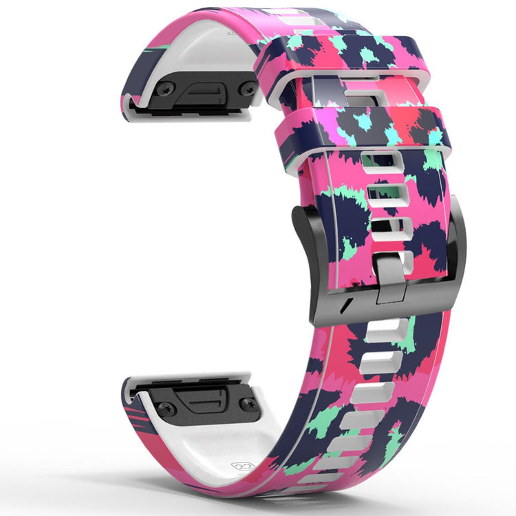 Mega Pænt Silikone Universal Rem passer til Smartwatch - Pink#serie_5