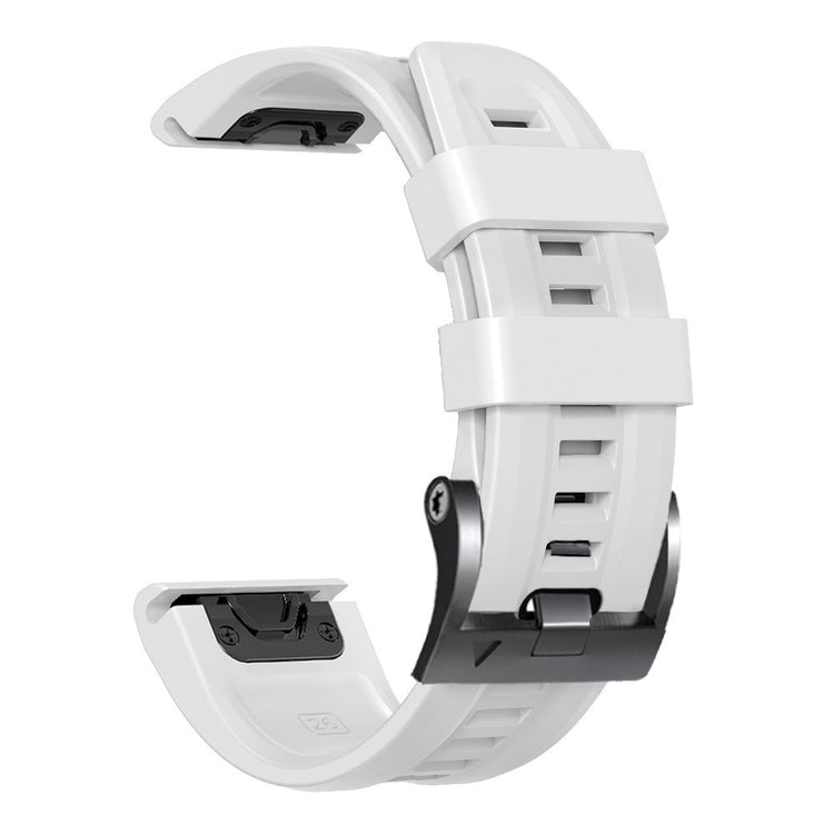 Super Skøn Silikone Universal Rem passer til Smartwatch - Hvid#serie_1