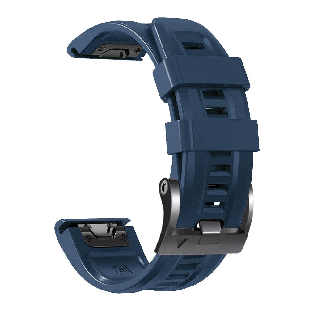 Super Skøn Silikone Universal Rem passer til Smartwatch - Blå#serie_13