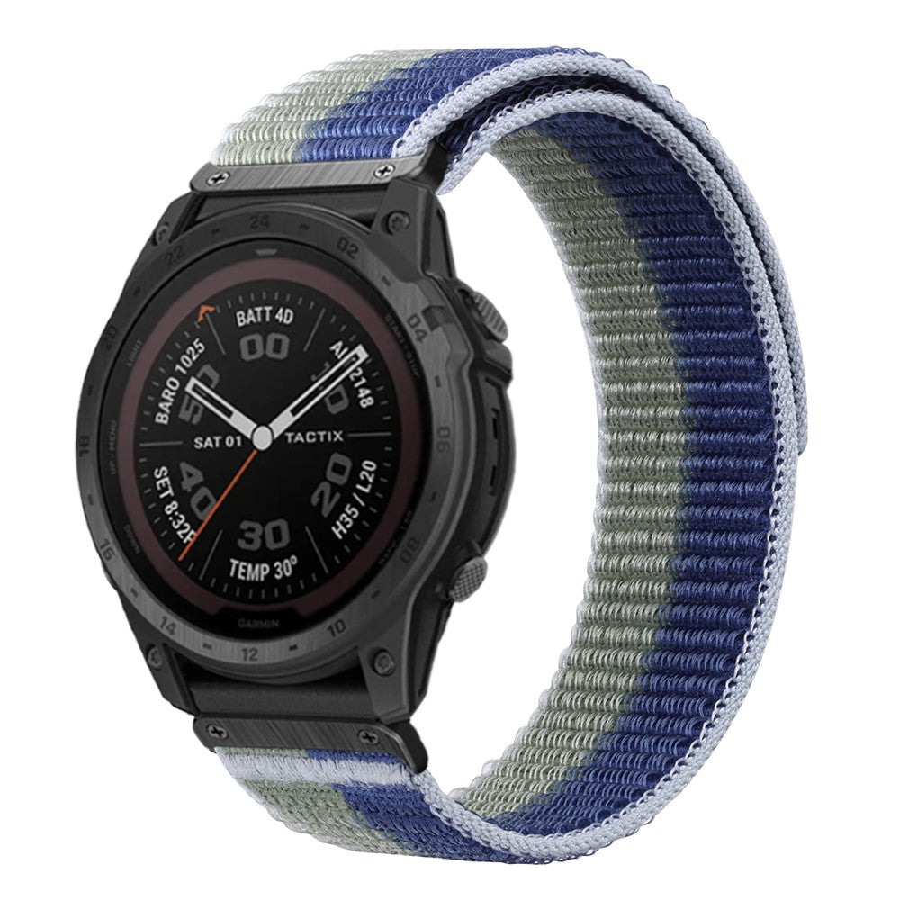 Meget Fed Nylon Universal Rem passer til Smartwatch - Flerfarvet#serie_4