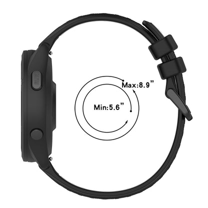Supercool Silikone Universal Rem passer til Garmin Smartwatch - Rød#serie_7
