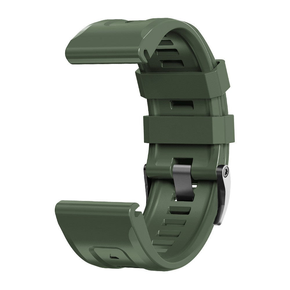 Super Holdbart Silikone Universal Rem passer til Smartwatch - Grøn#serie_8