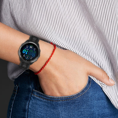 Super Slidstærk Silikone Universal Rem passer til Smartwatch - Blå#serie_10