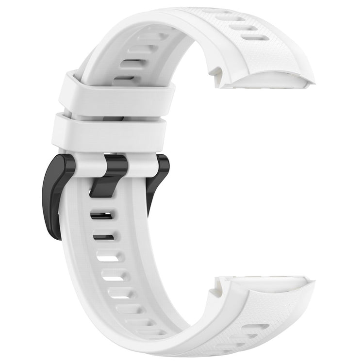 Metal Og Silikone Universal Rem passer til Garmin Approach S70 (42mm) / Garmin Approach S70 Series - Hvid#serie_10