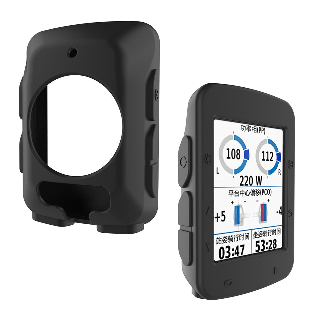 Mega Fed Garmin Edge 520 Silikone Cover - Sort#serie_2