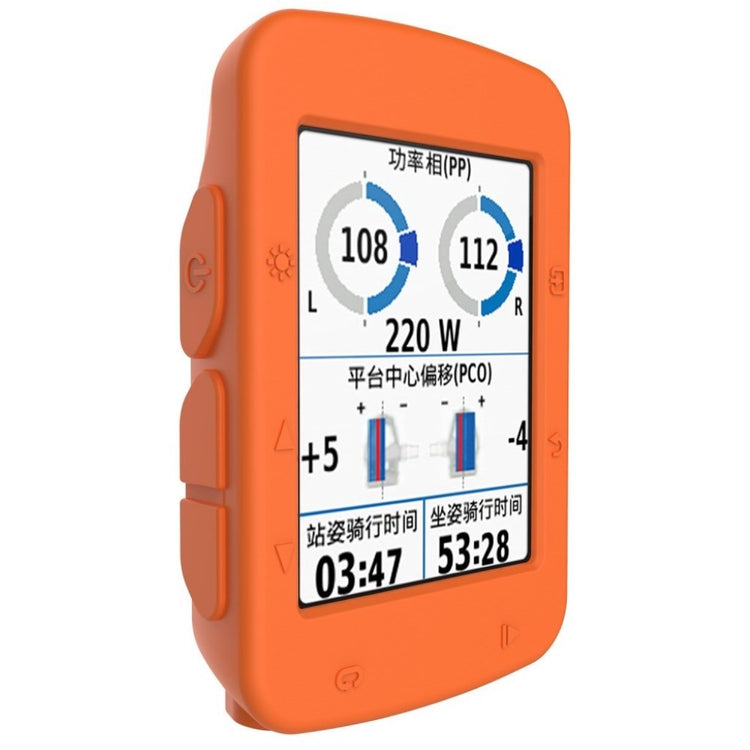 Mega Fed Garmin Edge 520 Silikone Cover - Orange#serie_5