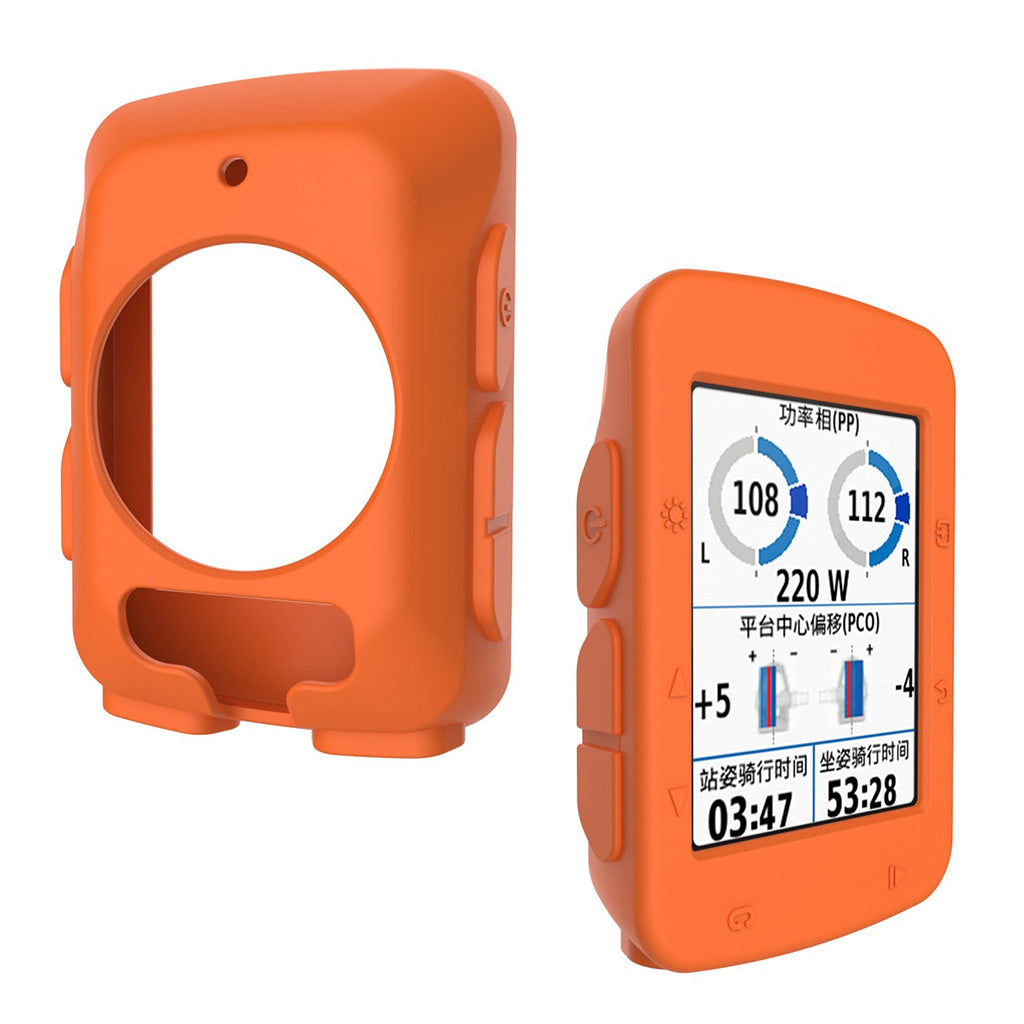 Mega Fed Garmin Edge 520 Silikone Cover - Orange#serie_5