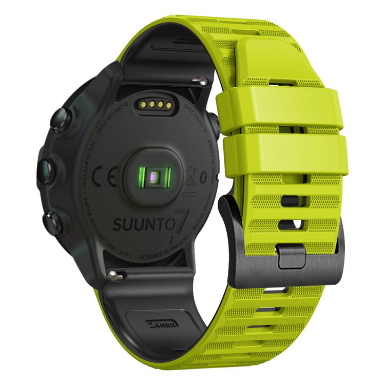 Helt Vildt Nydelig Silikone Universal Rem passer til Smartwatch - Grøn#serie_3