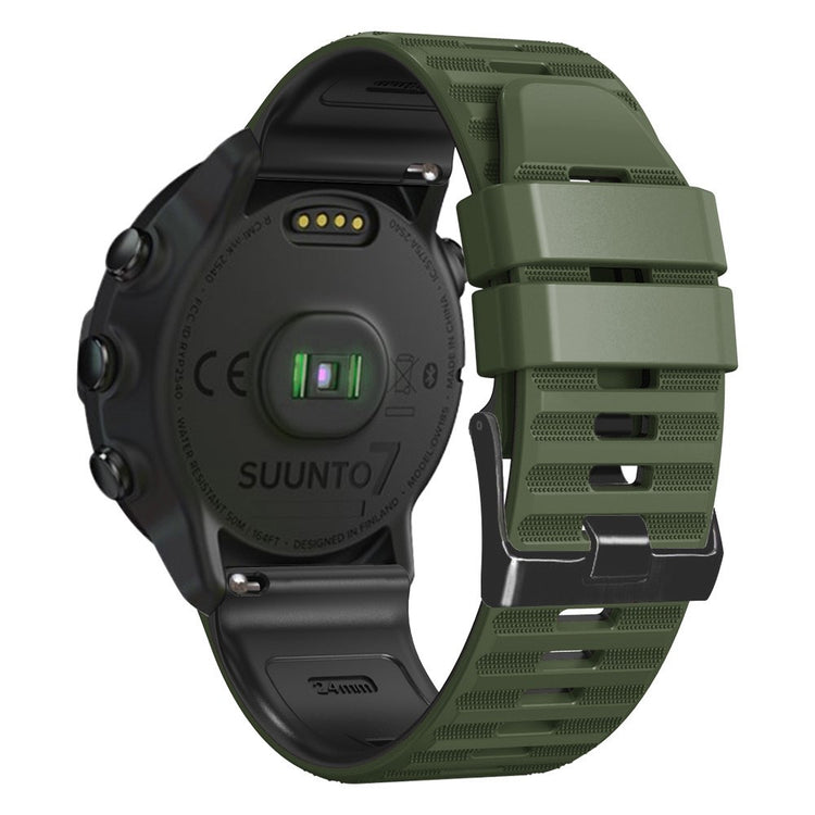 Helt Vildt Nydelig Silikone Universal Rem passer til Smartwatch - Grøn#serie_4