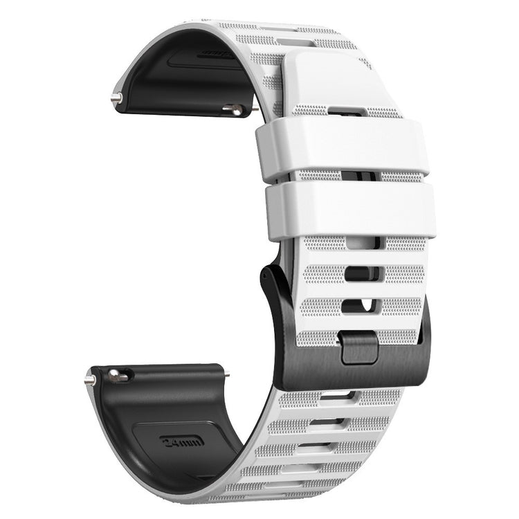 Helt Vildt Nydelig Silikone Universal Rem passer til Smartwatch - Hvid#serie_7