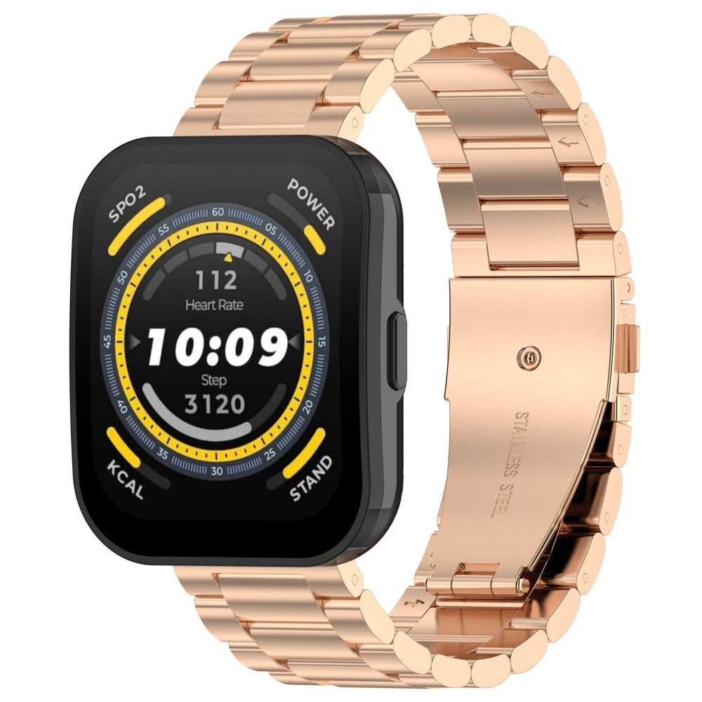 Helt Vildt Fint Metal Universal Rem passer til Amazfit Smartwatch - Guld#serie_3