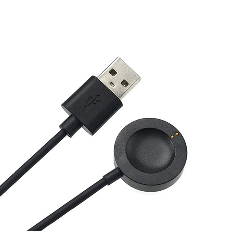 1m Plastik Universal Fossil Magnetisk  USB Kabel Til Opladnings Dock - Sort#serie_1