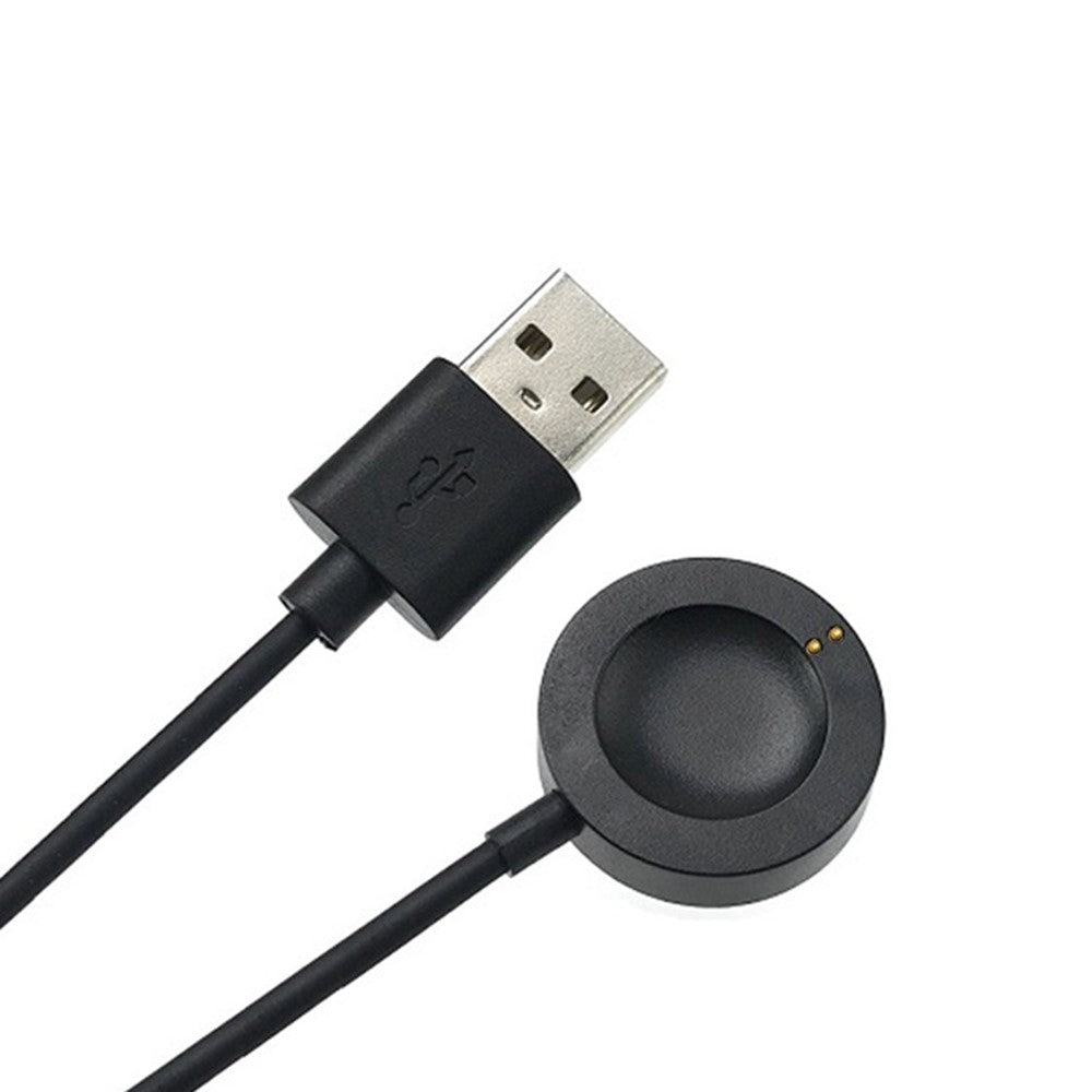 1m Plastik Universal Fossil Magnetisk  USB Kabel Til Opladnings Dock - Hvid#serie_2