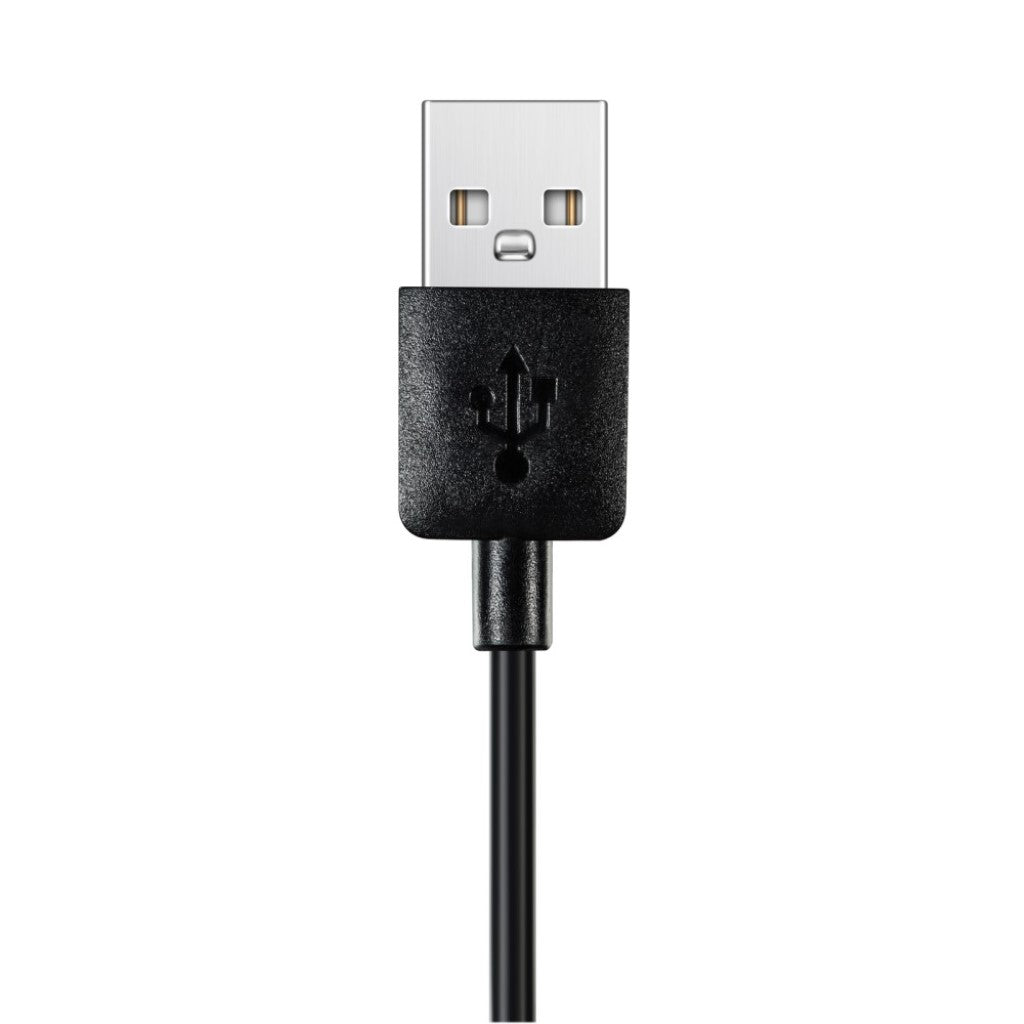 1 m Universal Garmin USB Opladningskabel - Sort#serie_456