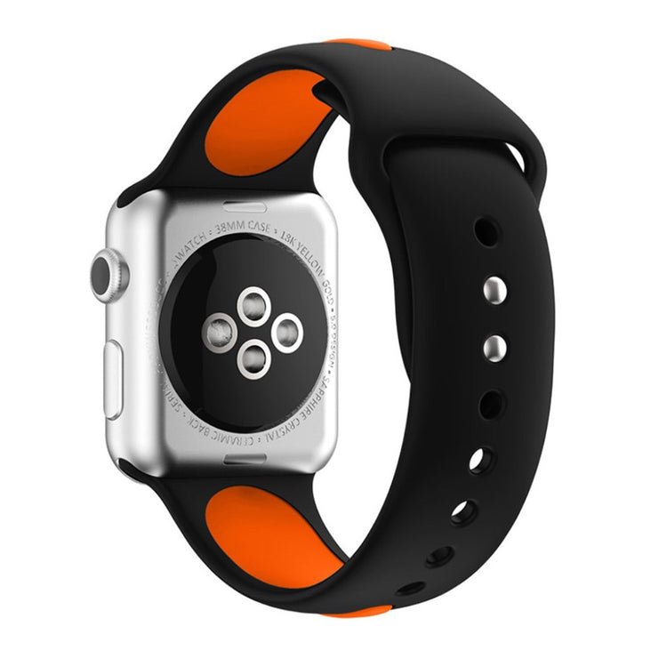 Orange Apple Watch Series 1-3 42mm Silikone Urrem#serie_11