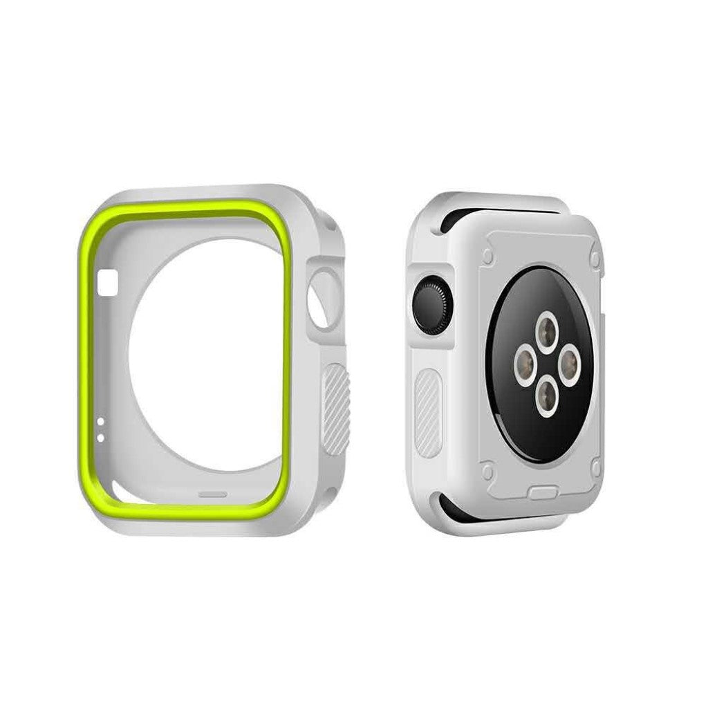 Godt Apple Watch Series 1-3 38mm Silikone Cover - Grøn#serie_1