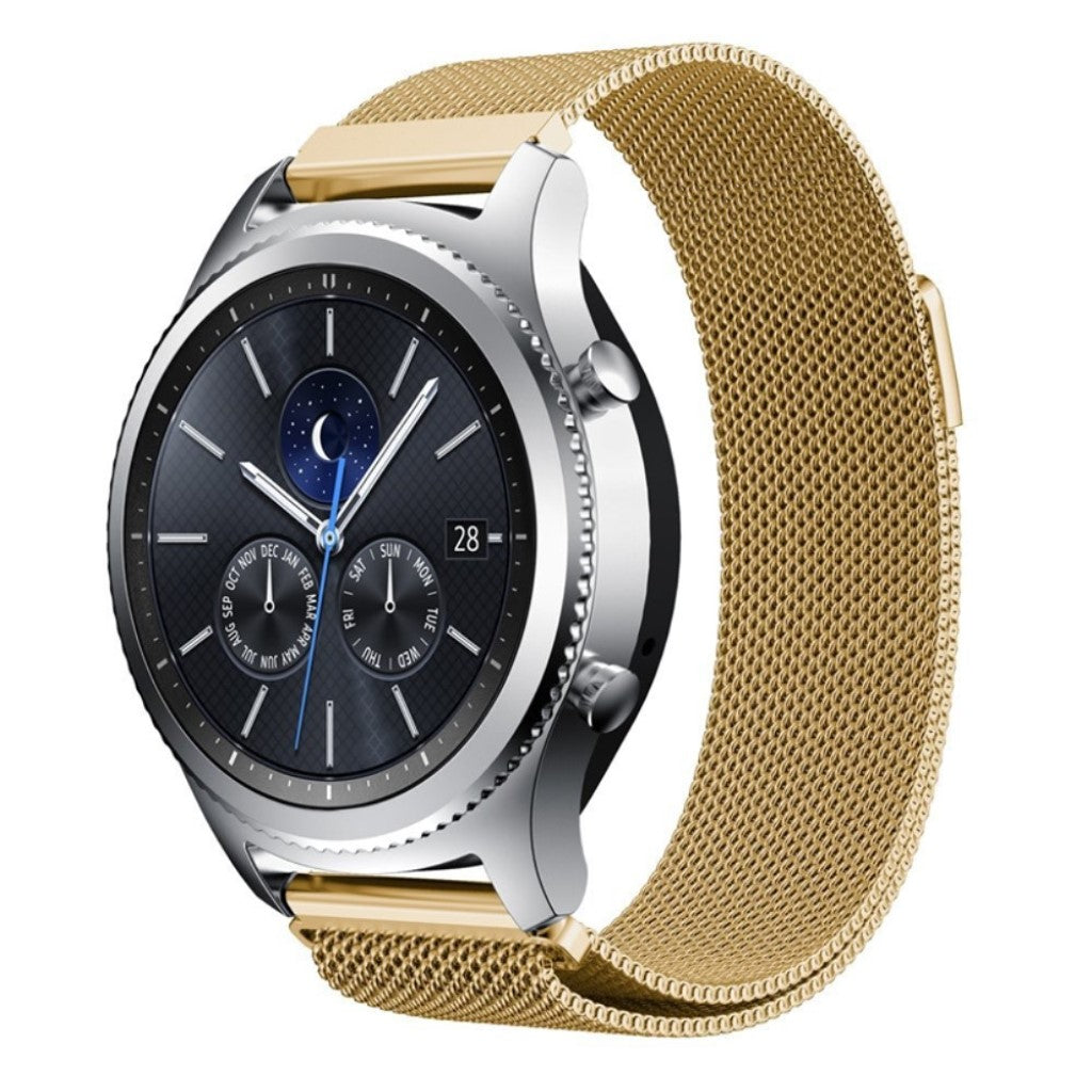 Tidsløst Samsung Gear S3 Metal Rem - Guld#serie_1
