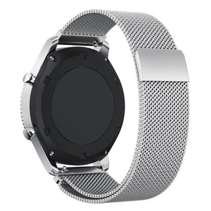 Tidsløst Samsung Gear S3 Metal Rem - Sølv#serie_3