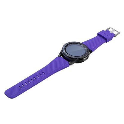 Helt vildt skøn Samsung Gear S3 Silikone Rem - Lilla#serie_1