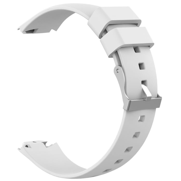 Helt vildt slidstærk ASUS ZenWatch 3 Silikone Rem - Hvid#serie_7