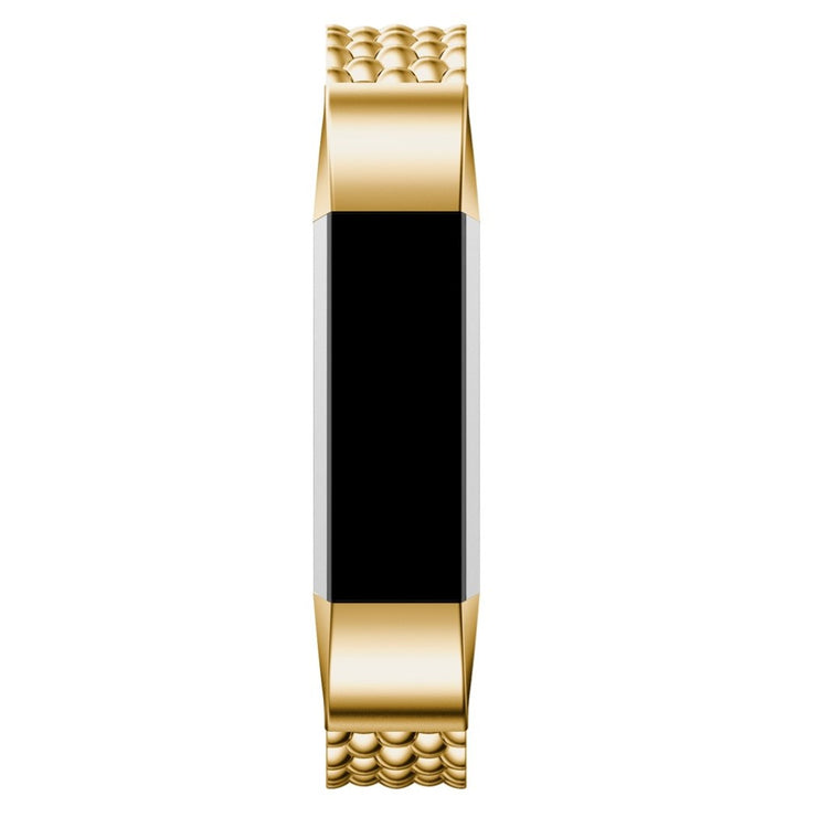 Vildt skøn Fitbit Alta HR Metal Rem - Guld#serie_2