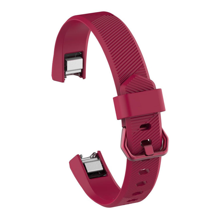 Rigtigt nydelig Fitbit Alta HR Silikone Rem - Pink#serie_10