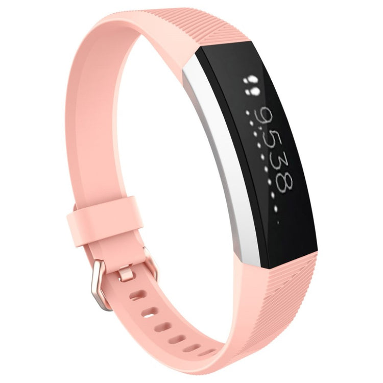 Rigtigt nydelig Fitbit Alta HR Silikone Rem - Pink#serie_7